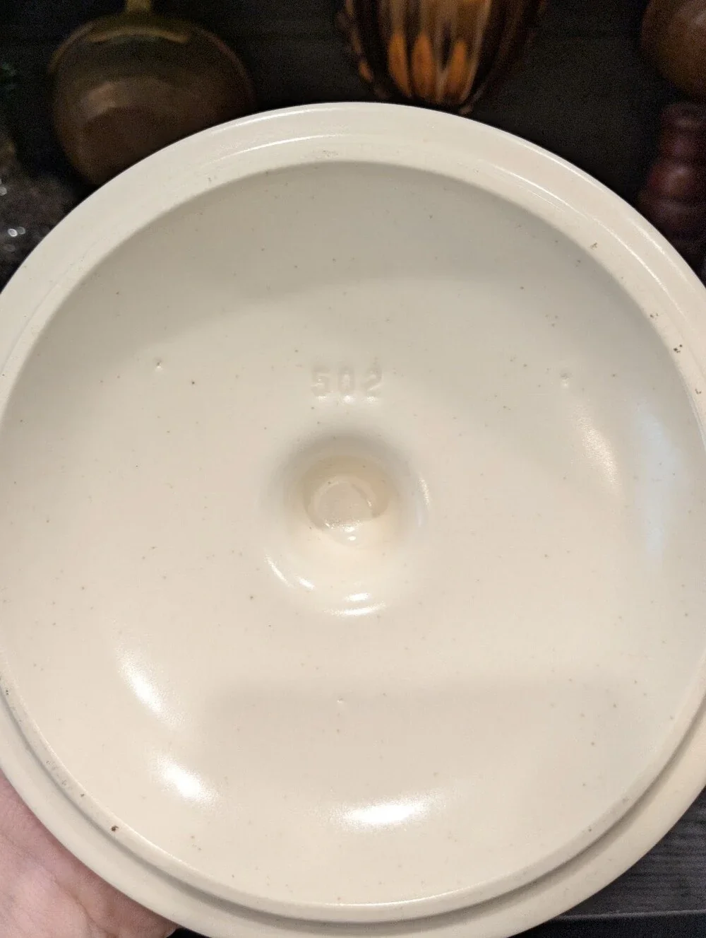 Pfaltzgraff Naturewood Large Canister with Lid #502